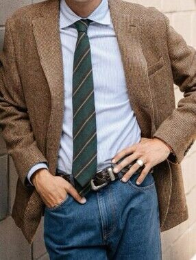 VINTAGE HARRIS TWEED SPORT COAT BLAZER